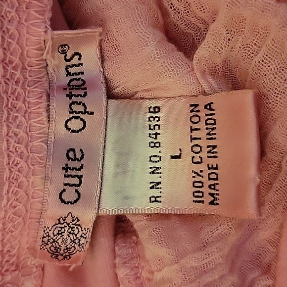 CUTE OPTIONS Barbie Pink Ombre Lace Circle Peasant Gypsy Maxi Skirt - Picture 7 of 8